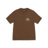 Stussy Merch Built Last Brown T-Shirt