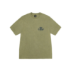 Stussy Merch Built to Last Green T-Shirt