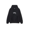 Stussy Merch Logo Black Hoodie